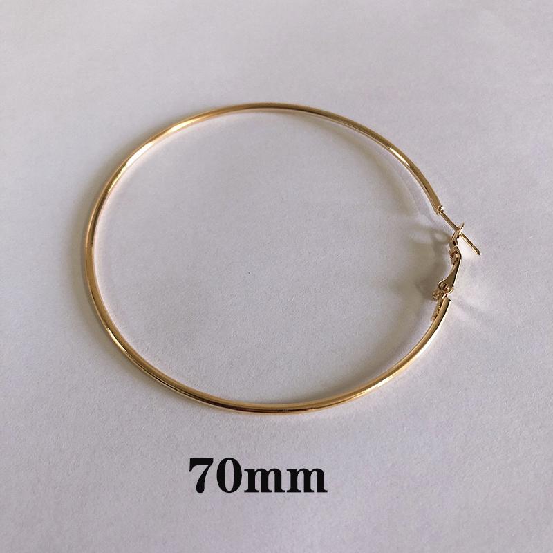 Модные серьги Серьги-кольца Большие серьги Преувеличенные серьги-кольца в стиле хоп Ювелирные изделия Женские большие серьги AVE