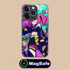 Чехол для телефона "Банда глупых девушек" для iPhone 16 15 14 13 12 11 Pro Max Plus Mini MagSafe Стеклянный Цветной Защитный Чехол для Смартфона