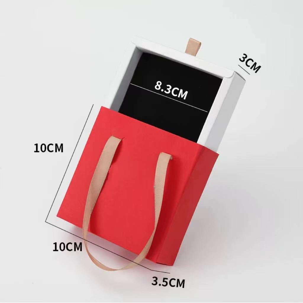 Выдвижной ящик для бумаги, шкатулка для драгоценностей, ручная упаковка ювелирных изделий, подарочная коробка для хранения колец, сережек, ожерелий