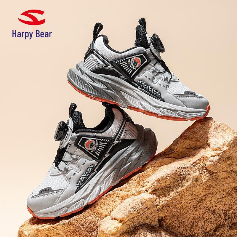 Кожаные кроссовки для мальчиков Hapi Bear - Легкая, удобная спортивная обувь на весну/осень