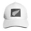 New Zealand Fern Pattern Baseball Cap Rave fishing hat Beach Outing Hat Unisex Luxury Womens Beach Outlet  Unisexs