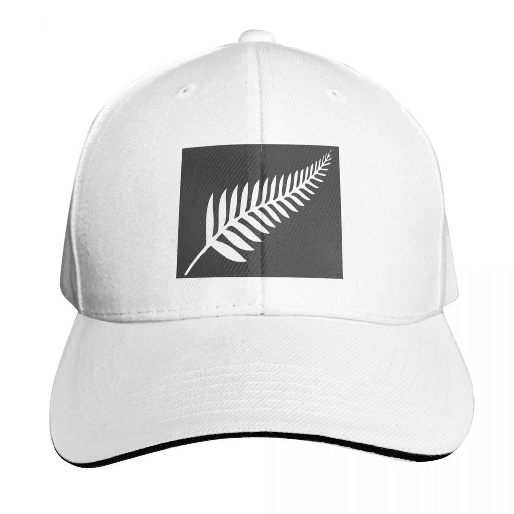 New Zealand Fern Pattern Baseball Cap Rave fishing hat Beach Outing Hat Unisex Luxury Womens Beach Outlet Unisexs