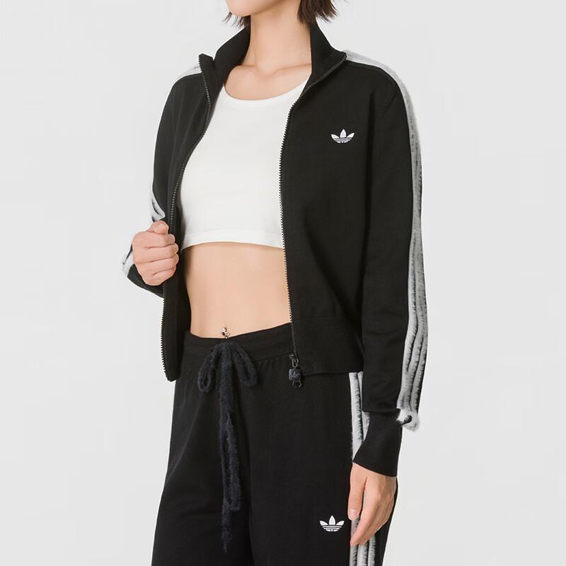 adidas Женская вязаная спортивная куртка Весна/Осень