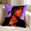 SSwedish rapper EEccoK E  Pillow Case Square DoubleSided Sofa Cushion Cover Bedroom Bedside Pillow