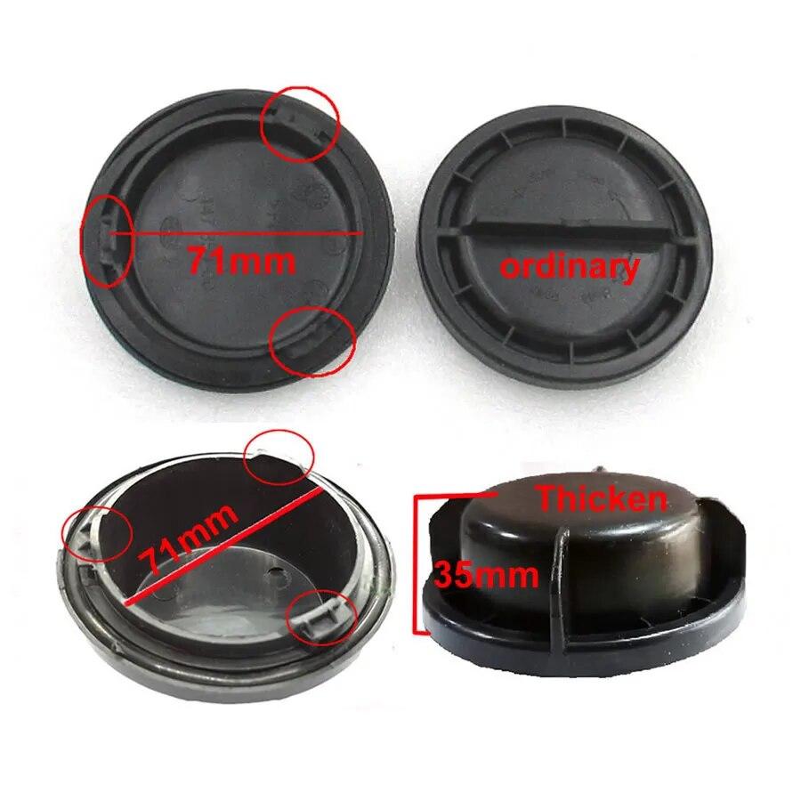 For Jeep Compass 2017- Rear Cover Dust Cover High Beam Headlight Cover Lengthened Seal Cover 71mm 1pcs