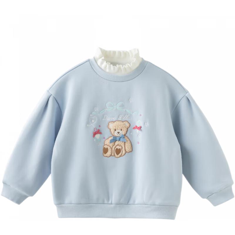 ДЕТСКИЙ СВИТЕР С МУЛЬТЯШНЫМ РИСУНКОМ И ИМИТАЦИЕЙ ДВУХ ПРЕДМЕТОВ DAVE & BELLA