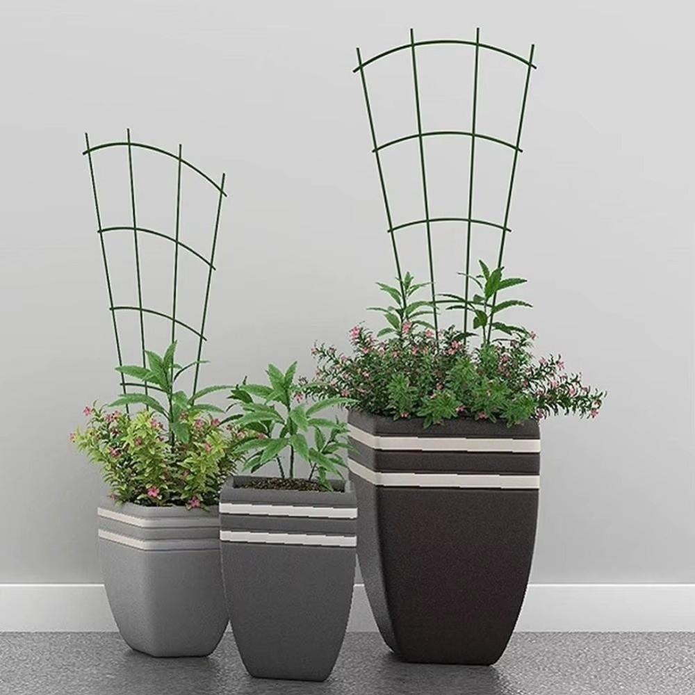 Outdoor Grade Plant Support Frame Potted Design Metal Plant Stake Outdoor Vegetable Garden