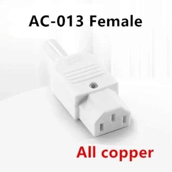 Черный 10A250V CE IEC320 C13 C14 разъем для панели питания PDU UPS электрическая розетка для батареи док-станция с вилкой для проводов