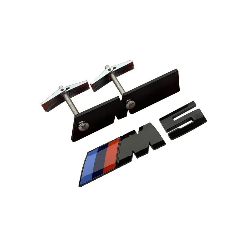 NTSM5 For BMW E91 X5 E70 F11 E30 F31 X3 F25 E61 E83 X1 E53 E87 F40 F32 E70 F36 E46 BMW Grille Emblem Car Front Modification M Badge