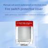Alarm Pull Station Covers Manual Call Point Protective Guard Clear Safe Guards For Fire Alarm Switches Enduring