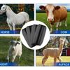 4 шт. Fly Horse Boots Leggings Nylon Non Slip Простые в использовании Уменьшает топтание Легкие