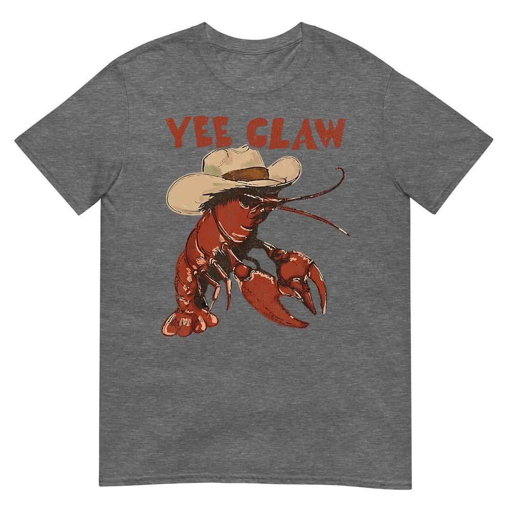 Yee Claw Funny Vintage Crawfish Boil Cajun Seafood Festival TShirt