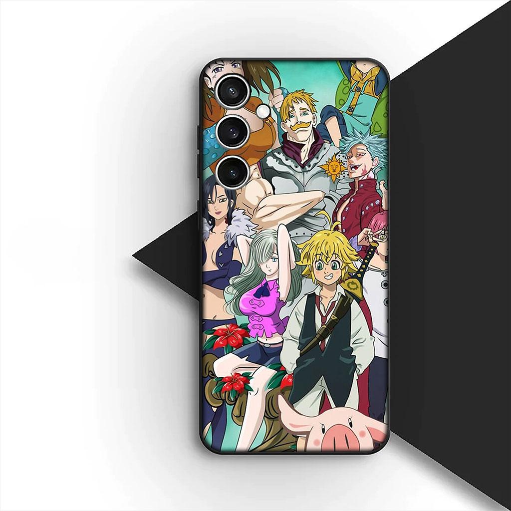 Чехол для телефона для Xiaomi Poco C75 C65 C71 C85 X7 X6 X5 M7 F7 F8 Ultra F6 Pro 5G Корпус Мягкий чехол Семь смертных грехов Мелиодас Бан