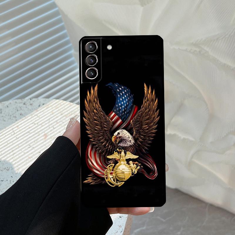 Флаг Американский Флаг США Чехол Для Samsung Galaxy S25 Ultra S21 S22 S23 S24 Ultra S9 S10 Plus S23 S25 FE Чехол Funda