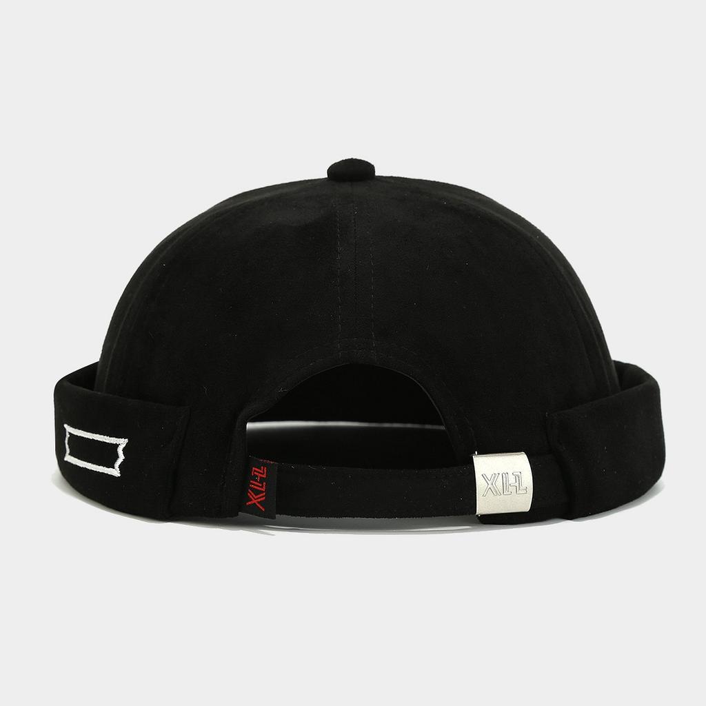 Весенние новые модные шляпы в стиле ретро для мужчин и женщин в стиле хип-хоп, однотонные японские шляпы для уличных танцев, простые шляпы без полей в стиле Тан.