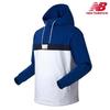 New Balance Half Club  Hoodie Nbmh81e613 Bl Uni Uni Half Zip Up