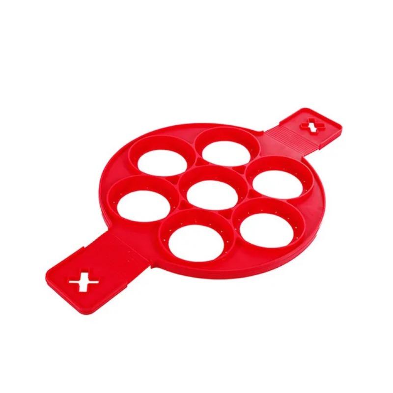 Силиконовая антипригарная форма для яиц Omelet Fantastic Egg Pancake Maker Ring Kitchen Baking Omelet Moulds Flip Cooker Mold