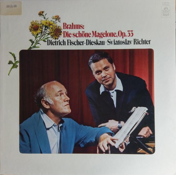 LP Пластинка ДИТРИХ ФИШЕР-ДИСКАУ СВЯТОСЛАВ Брамс Прекрасная Магелона Оп. 33 S36753 АНГЕЛ 1971 США Классика Б/У