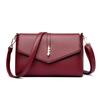 New Women's Bag Summer Korean Style Fashionable Simple Soft Leather One-shoulder Crossbody Women's Bag Small Square Bag
