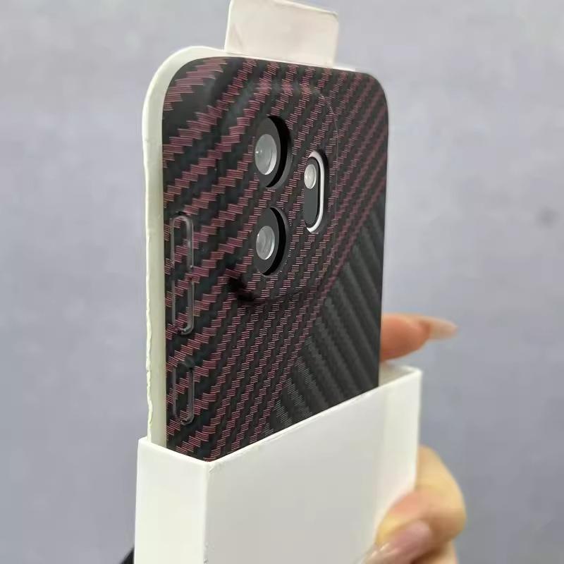 Чехол для Poco X8 Pro Max Матовая текстура углеродного волокна Защита от отпечатков пальцев Ударопрочная задняя крышка Для Poco X8 Pro Корпус Бампер