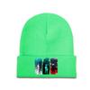 One For All My Hero Academia What's Your Power Knitted Hat Women's Unisex's Skullies Beanies Winter Hats  Warm Cap