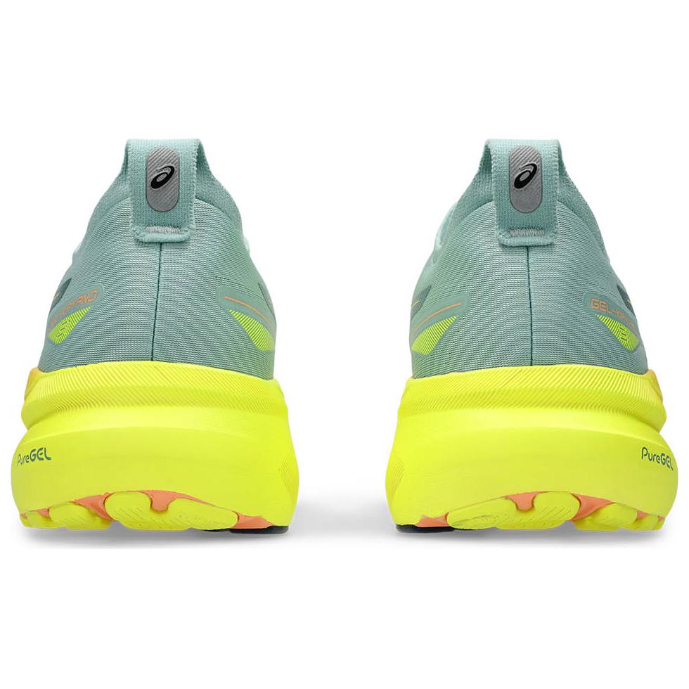 Asics Мужские кроссовки Gel Kayano 31 Paris Teal Light-Celadon Safety-Yellow 1011B929-750