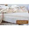PVC Foaming Non Slip Mat White Antiskid Net Cloth New Fixing Base Fabric