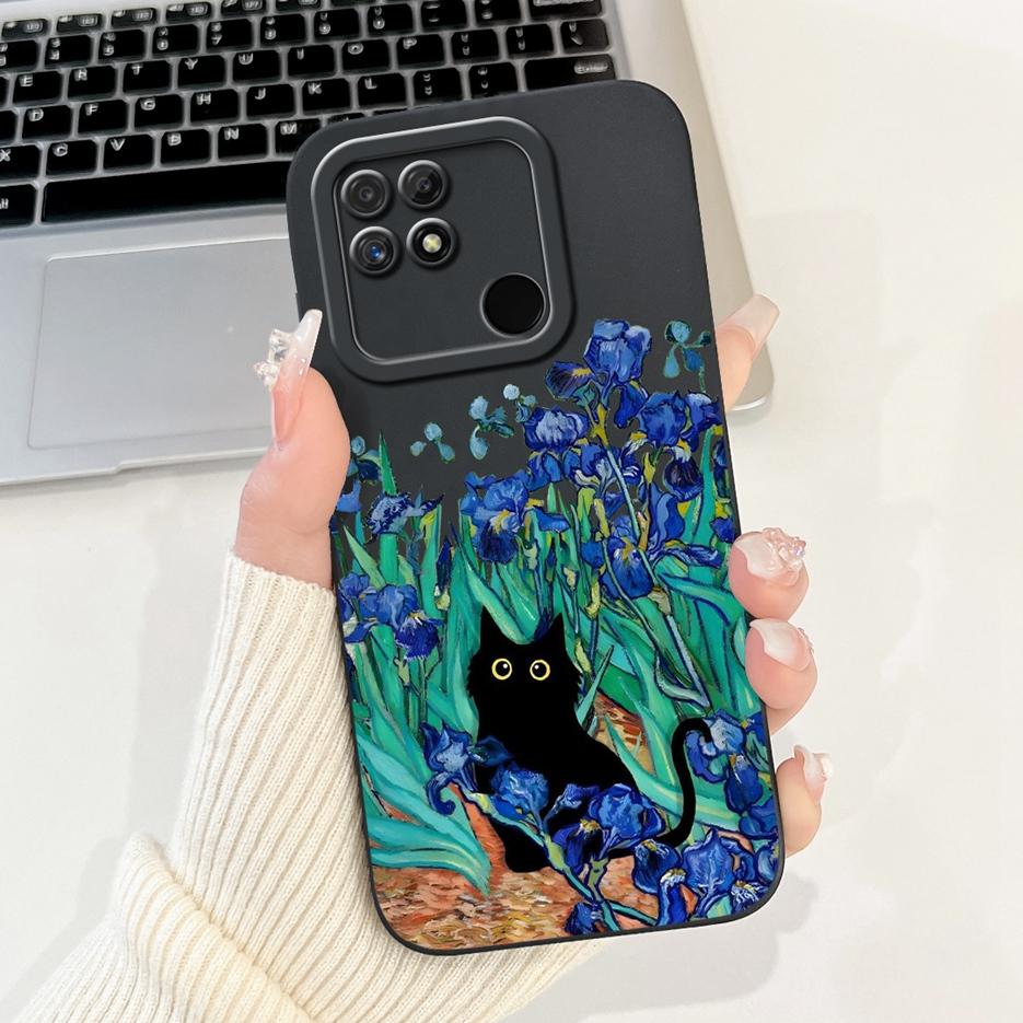 Чехол для Realme Narzo 50A RMX3430 Роскошный чехол с рисунком "Конфеты" Мягкий силиконовый чехол для телефона Для Realme Narzo 50i Narzo50 A Чехол