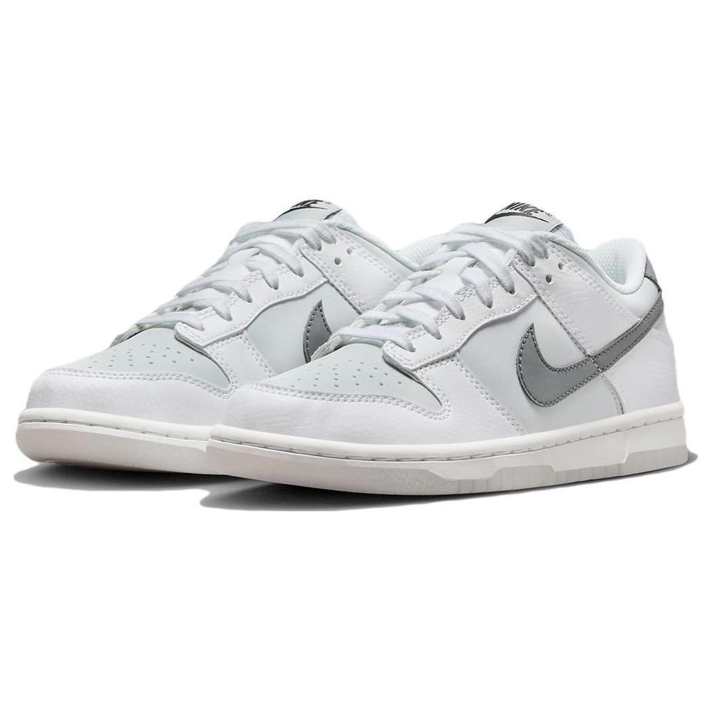(GS) Nike Dunk Low 'Reflective Swoosh' Kids' FV0365-100