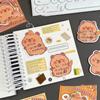 30 Sheets/Pack Sticky Capybara Special-shaped Sticky Note Cute Memo Pad Mini N Times Posted  Message