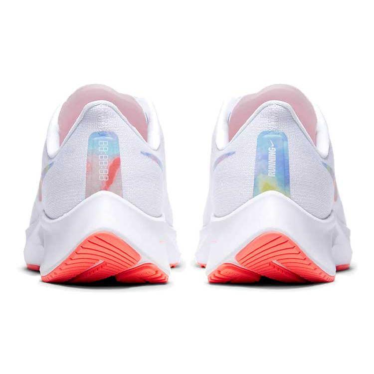 Nike Air Zoom Pegasus 37 Tie-Dye Женские кроссовки Белые Ярко-Манго Многоцветные DD9667-100