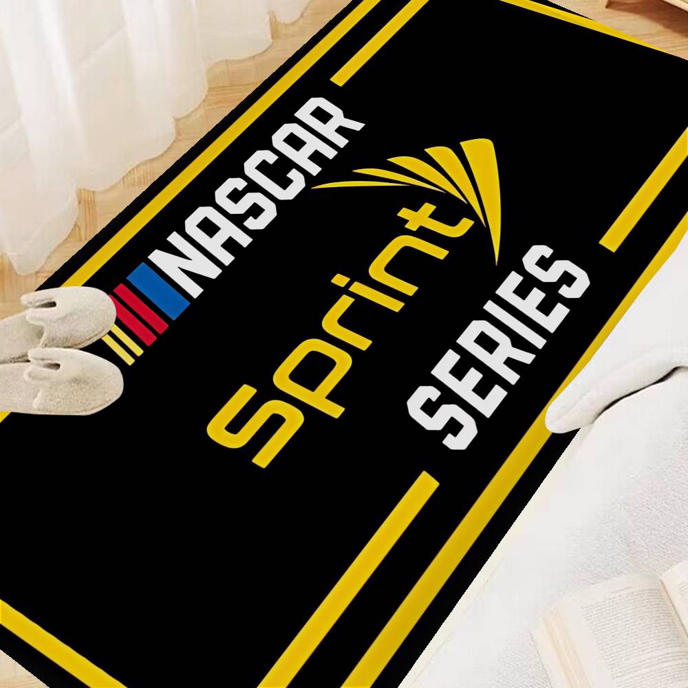 Коврик для пола прямоугольный N-NASCARS Racing Car, противоскользящий, домашний, мягкий, для входной двери, в помещении и на улице, коврик для декора отеля