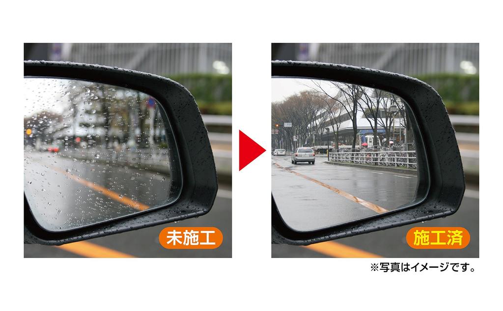 SOFT99 Glaco Water Glaco Mirror Coat для отталкивания воды от боковых зеркал автомобиля и камеры заднего вида 04172 Водоотталкивающее средство, НОЛЬ, линзы,