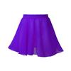 Kids Girls Ballet Dance Skirt Pure Color Elastic Waistband Chiffon Veil Skirt for Dance Wear