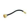 1/4 Inch Nozzle Dripper Sprayer Misting Atomizing Sprinkler With Hose Tee Barb Thread Connector For Garden Irrigation System
