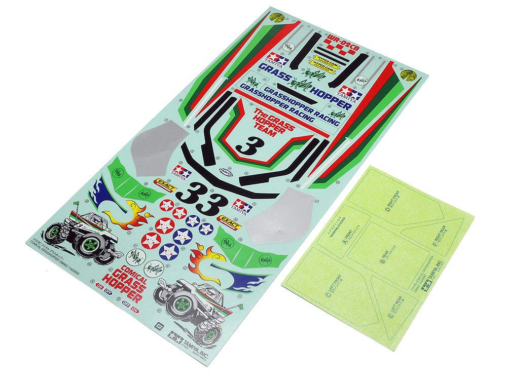 Tamiya Электрическая радиоуправляемая машинка серии Comical Grasshopper 58662 1/10 № 662 (Шасси WR-02CB) Внедорожный