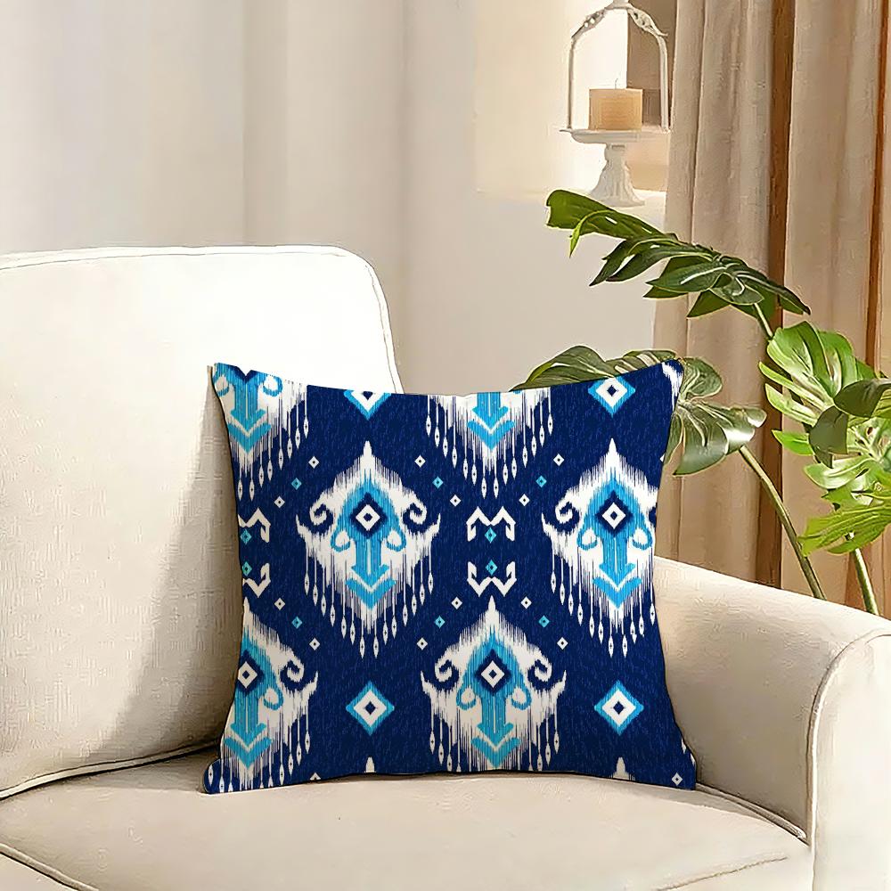 Russian shading Cushion Cover Reversible Plush Pillow Cover Soft Fluffy Home Decor for Sofa Bedroom