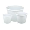 PE Plastic Round Multi-purpose Storage Bucket
