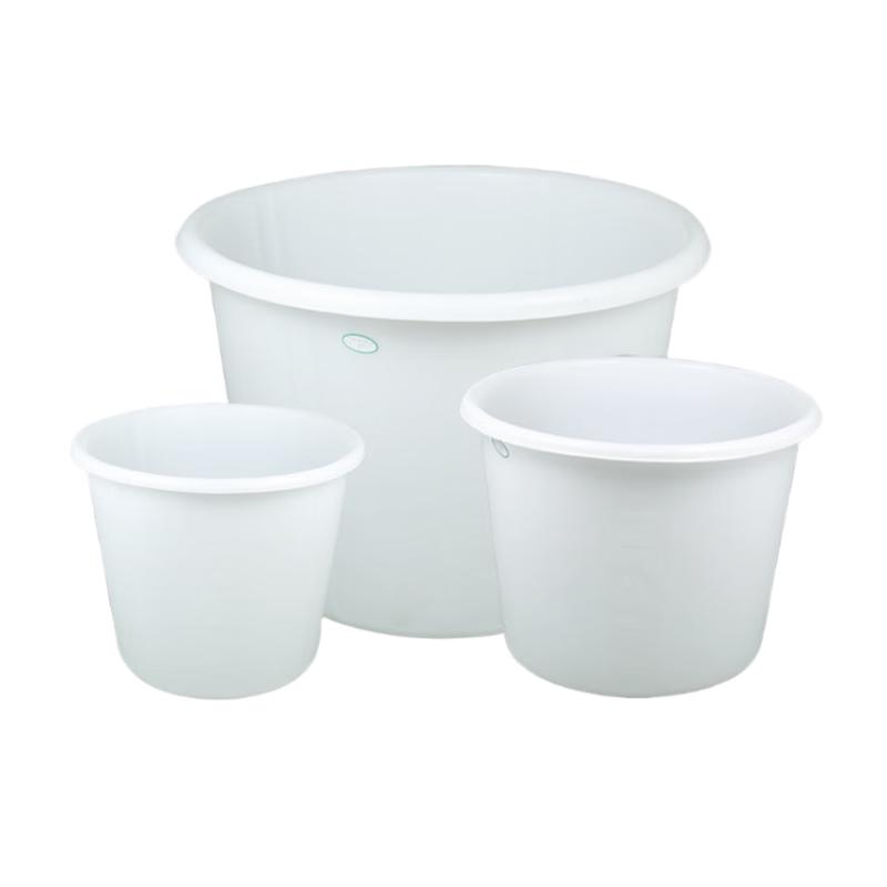 PE Plastic Round Multi-purpose Storage Bucket