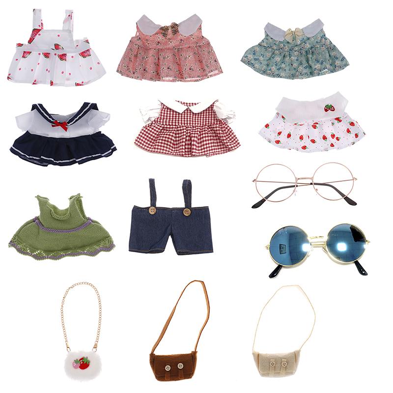 Plush Toys Clothes Accessories Hairband Glasses Accessories Brown Bags Little Yellow Duck Accessories