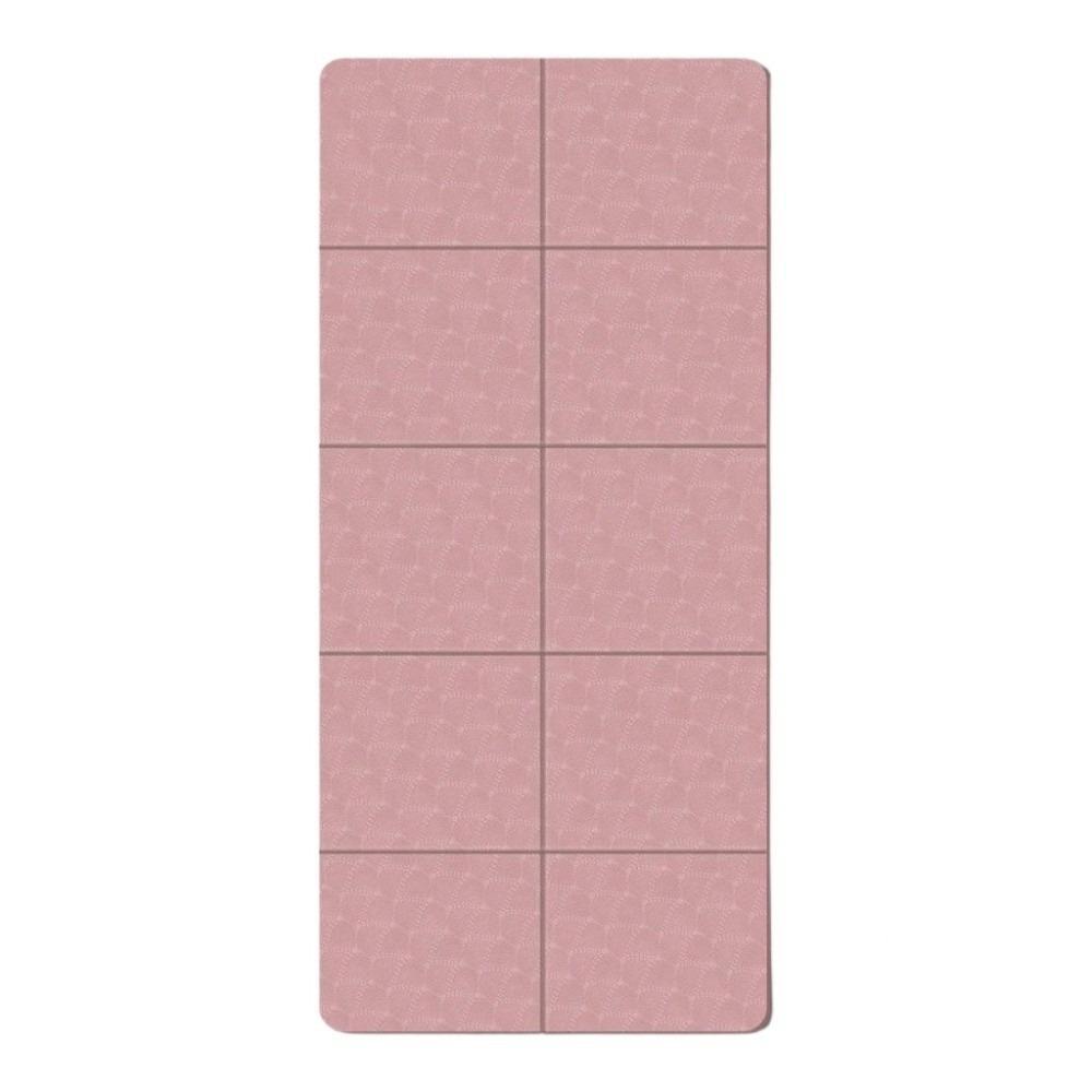 Elastic Foldable Yoga Mat Non-slip Fitness Cushion Foldable Pilates Mat  Gymnastics