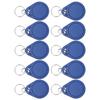 10pcs 125KHZ ID Card Token Tag Rewritable for Access Control Time Attendance Parking Lots