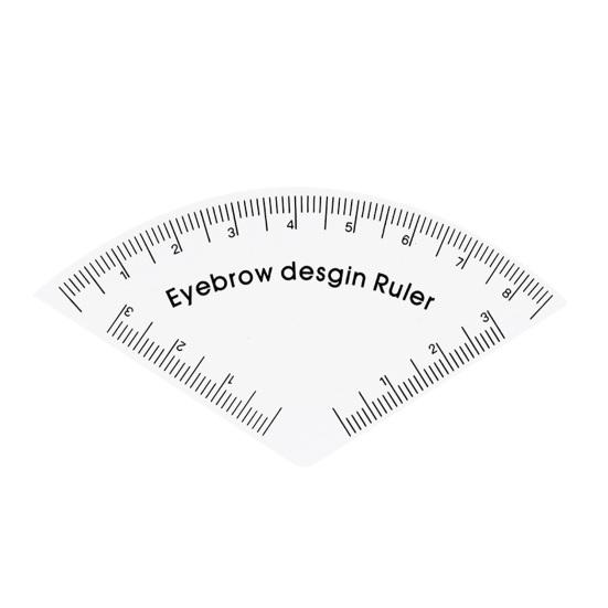1/2/3/4/5Pcs Fast Drawing Eyebrow Design Ruler Microblading Mapping Shaping Template Tool Permanent Eyebrow Makeup Drawing Guide Ruler