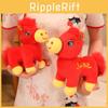 Chinese Zodiac Pony Plush Toy With Pp Cotton Fill For Chinese New Year Gift