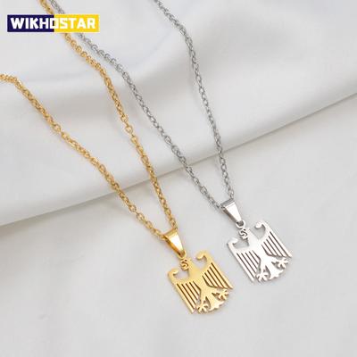 Подвески с немецким орлом из нержавеющей стали, немецкие украшения для женщин, девочек, подарки для мамы и дочери #508062