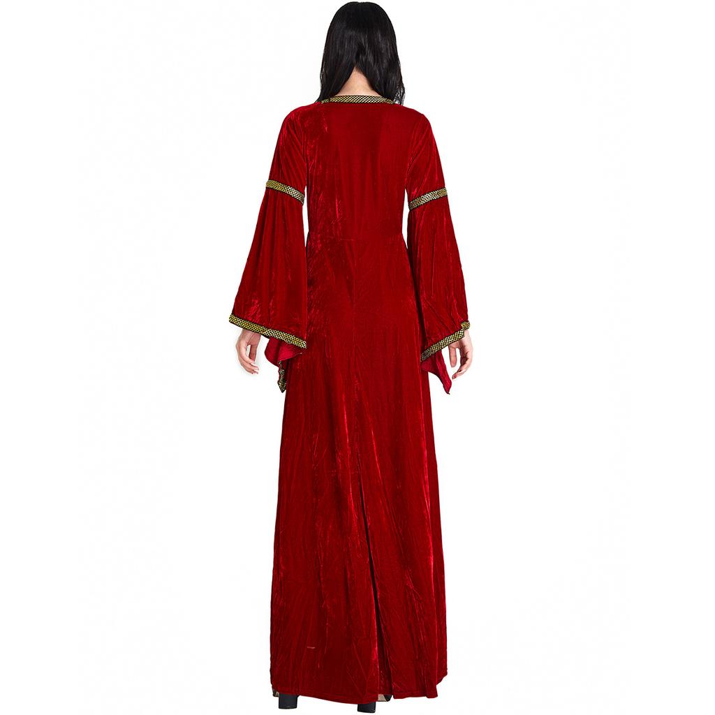 Средневековые винтажные костюмы королевы, костюмы на Хэллоуин, маскарадные костюмы