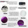 PET Purple Decorative Stickers Waterproof Self-adhesive Shine Matte Carbon Fiber Vinyl Film Home Furniture Car Creative Decals