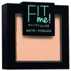 Компактная пудра - Maybelline - Fit Me - 115 Айвори - 9 г - Матирующая 16 часов