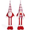 Large Santa Claus Retractable Doll Red Merry Christmas Decoration  New Year Supplies