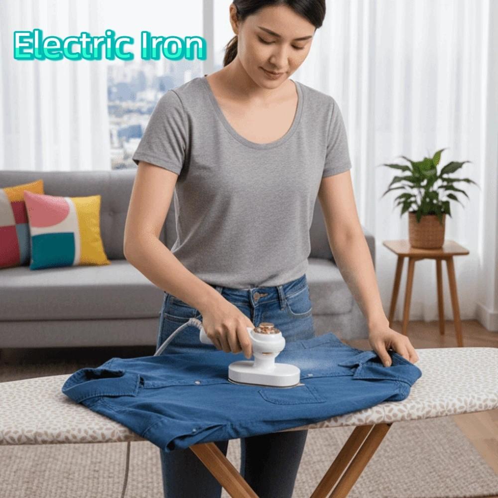 Dry and Wet Mini Steam Iron Rotatable Portable Ironing Machine Clothes Ironing